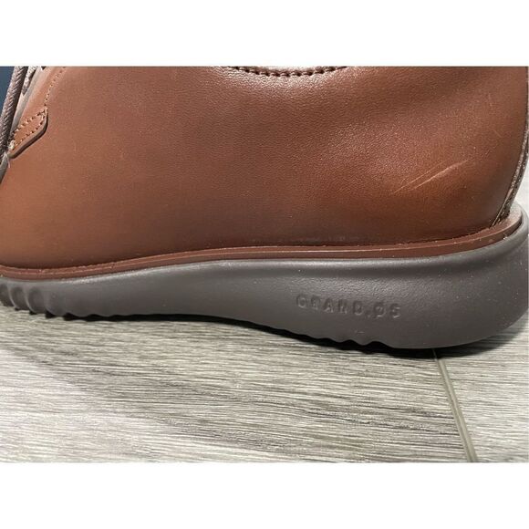 Cole Haan Men's 2.Zerogrand Plain Oxford Dark Brown Leather Men’s 7M NIB - Picture 8 of 11